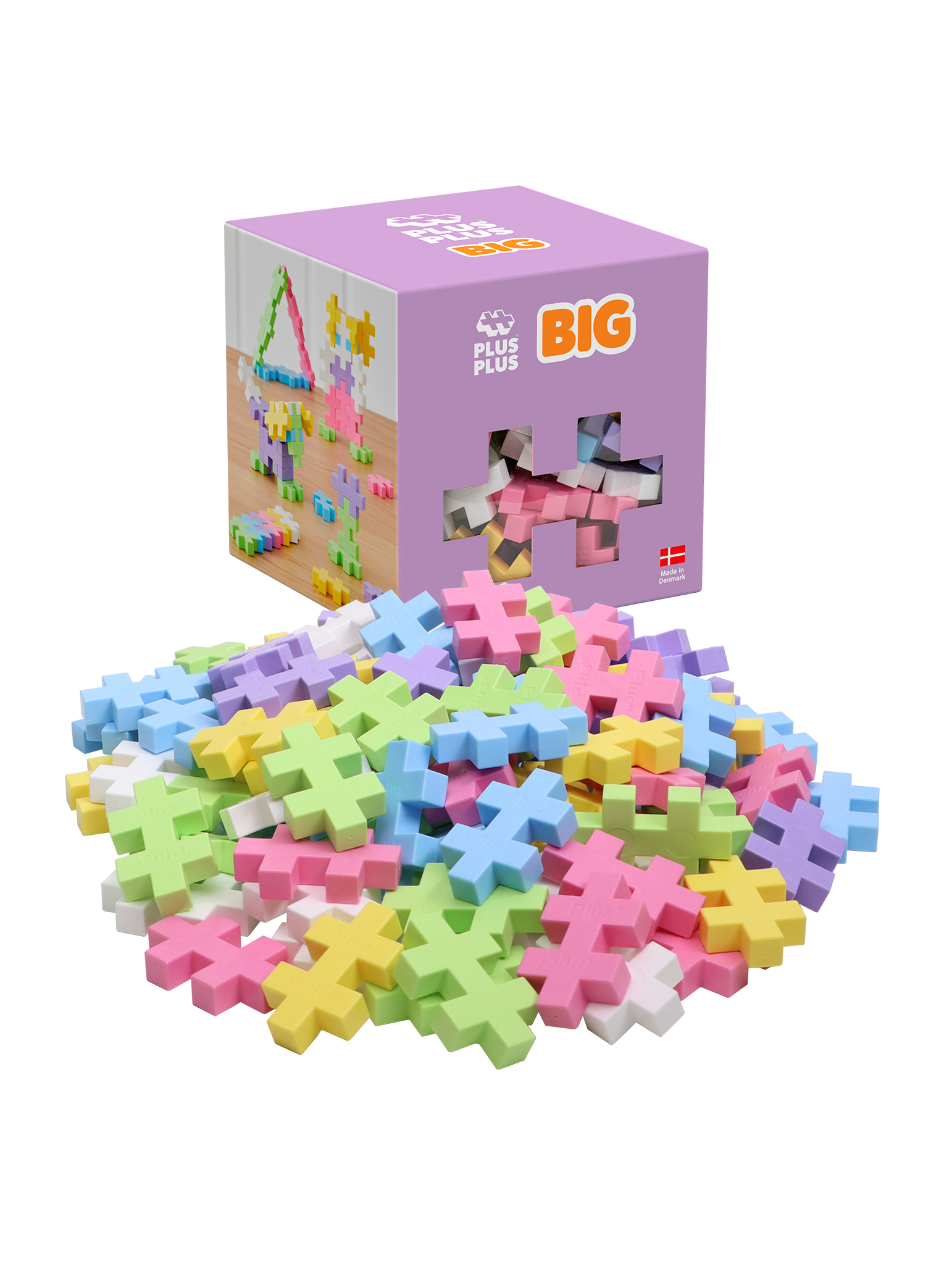 BIG Pastel Colour Mix - 100 pcs